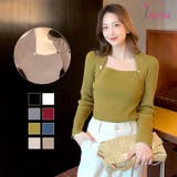 ニットトップス ボレロ風 長袖 | JOCOSA | 詳細画像1