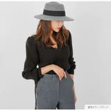 ニットトップス Vネック リボン | JOCOSA | 詳細画像14 