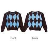 ニット ダイヤ柄 トップス | JOCOSA | 詳細画像13 