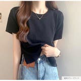 半袖 ラウンドネック スリット | JOCOSA | 詳細画像14 