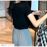 ネックベルト 半袖 トップス | JOCOSA | 詳細画像5 