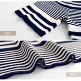 マルチボーダー 半袖 トップス | JOCOSA | 詳細画像8 