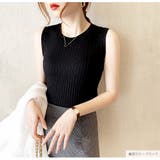 サマーニット リブ ノースリーブ | JOCOSA | 詳細画像16