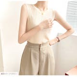 サマーニット リブ ノースリーブ | JOCOSA | 詳細画像28