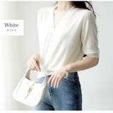 ホワイト | ニット パール サマーニット | JOCOSA