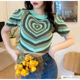 半袖 ニット ショート丈 | JOCOSA | 詳細画像16 