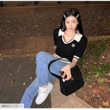 サマーニット 半袖 ショート丈トップス | JOCOSA | 詳細画像18 