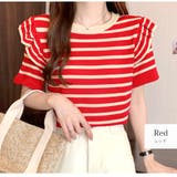 レッド | サマーニット 夏 半袖 | JOCOSA