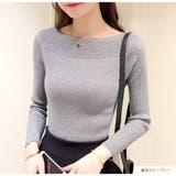 切り替えリブニット トップス 長袖 | JOCOSA | 詳細画像17