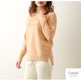 キャメル | ニット トップス タートルネック | JOCOSA