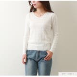 ニット 長袖 透かし編み | JOCOSA | 詳細画像18 