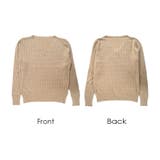 ニット 長袖 透かし編み | JOCOSA | 詳細画像13 