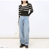 ニット スクエアネック ボーダー | JOCOSA | 詳細画像20