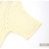メッシュ編みニット トップス 半袖 | JOCOSA | 詳細画像8