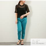 メッシュ編みニット トップス 半袖 | JOCOSA | 詳細画像11