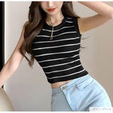 ニット トップス ノースリーブ | JOCOSA | 詳細画像13 