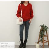 ニット トップス Vネック | JOCOSA | 詳細画像15 