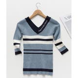 トップス ニット マルチボーダー | JOCOSA | 詳細画像11 