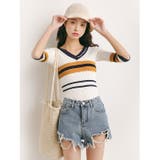 トップス ニット マルチボーダー | JOCOSA | 詳細画像16 