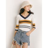 トップス ニット マルチボーダー | JOCOSA | 詳細画像18 