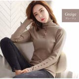 グレージュ | ニット トップス セーター | JOCOSA
