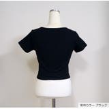 半袖 トップス スクエアネック | JOCOSA | 詳細画像4 