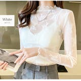 ホワイト | レース ブラウス 総レース | JOCOSA