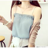 シフォン キャミソール 肩だし | JOCOSA | 詳細画像18 