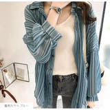 シアーシャツ 長袖 ストライプ | JOCOSA | 詳細画像3 