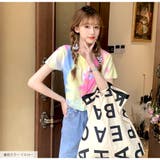 ショート丈トップス カットソー タイダイ柄 | JOCOSA | 詳細画像18