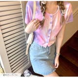 ショート丈トップス カットソー タイダイ柄 | JOCOSA | 詳細画像21