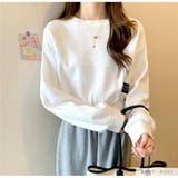 ショート丈トップス ドロップショルダー へそ出し | JOCOSA | 詳細画像18