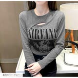 ショート丈トップス 長袖Tシャツ ロンT | JOCOSA | 詳細画像2