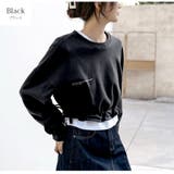 ブラック | トップス ショート丈 2way | JOCOSA