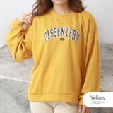 イエロー | スウェット ロゴ トレーナー | JOCOSA
