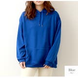 ブルー | パーカー 無地 薄手 | JOCOSA