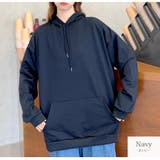 ネイビー | パーカー 無地 薄手 | JOCOSA