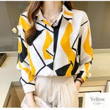 イエロー | シャツ 長袖 柄シャツ | JOCOSA