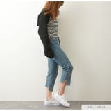 レイヤード風 ボーダー ドッキングトップス | JOCOSA | 詳細画像13 