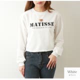 ホワイト | ロゴ スリット トップス | JOCOSA