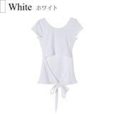 ホワイト | トップス 半袖 リボン | JOCOSA