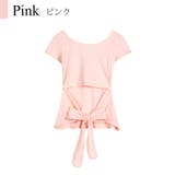 ピンク | トップス 半袖 リボン | JOCOSA