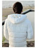 デザイン 防寒性バッチリ♪フードロゴ刺繍中綿ジャケット ダウンタイプ | JOKER | 詳細画像4 