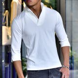 ホワイト | ポロシャツ メンズ イタリアンカラー | JOKER