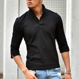 ブラック | ポロシャツ メンズ イタリアンカラー | JOKER