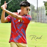レッド | ゴルフウェア メンズ ポロシャツ | JOKER