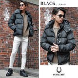 ブラック(2) | ロゴプリント中綿ジャケット | JOKER