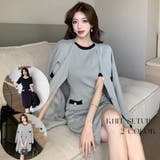 配色ニット セットアップ 全2色 | JS FASHION | 詳細画像20
