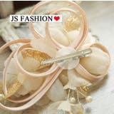 フラワージュエリーヘアピン ビーズヘア飾り 結婚式ヘアアクセサリー | JS FASHION | 詳細画像7 