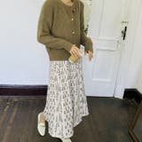 花柄ニットスカート 全2色 総柄 | JS FASHION | 詳細画像11